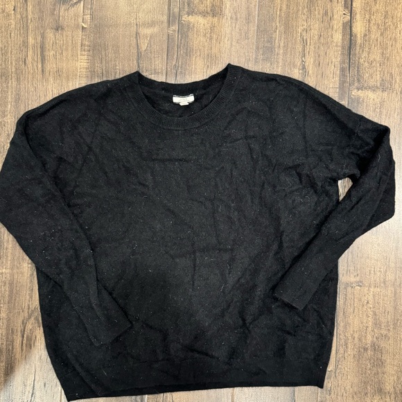 Oversize cashmere crewneck sweater - Picture 1 of 2